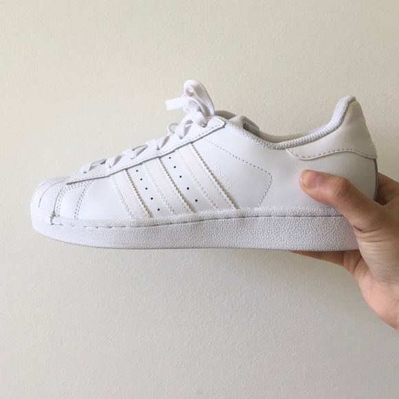 adidas superstar white sneakers